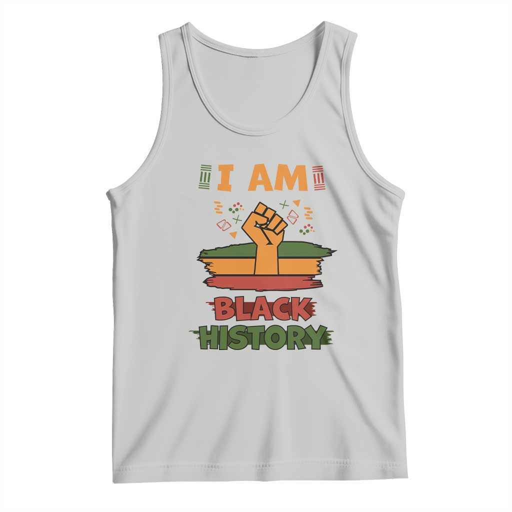 I Am Black History Tank Top African American Pride Celebration Month TS02 Ash Print Your Wear