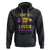 Mardi Gras Skull Hoodie Let The Shenanigans Begin Mardi Gras Costume Mask TS02 Black Printyourwear