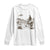 UFO Western Cowboy Long Sleeve Shirt Rodeo Wild West Retro Vintage Graphic TS02 White Print Your Wear