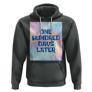 Funny 100 Days of School Hoodie One Hundred Days Later TS02 Dark Heather Printyourwear