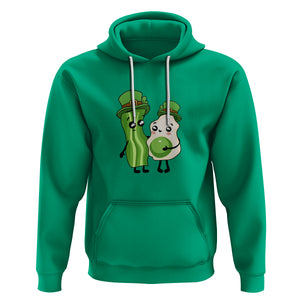 Cute Kids St. Patricks Day Hoodie Green Eggs Green Ham Smile Face Costume TS02 Irish Green Printyourwear