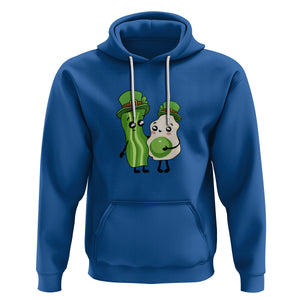 Cute Kids St. Patricks Day Hoodie Green Eggs Green Ham Smile Face Costume TS02 Royal Blue Printyourwear