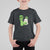 Cute Kids St. Patricks Day T Shirt For Kid Green Eggs Green Ham Smile Face Costume TS02 Black Printyourwear