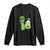 Cute Kids St Patricks Day Long Sleeve Shirt Green Eggs Green Ham Smile Face Costume TS02 Black Print Your Wear