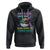 Turtle Autism Acceptance Hoodie Why Fit In When You Were Born To Stand Out TS02 Black Printyourwear