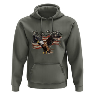 Patriotic American Eagle Hoodie We The People US Flag Freedom Tour 4th of July TS02 Military Green Print Your Wear