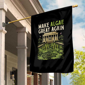 Make Algae Great Again Lincoln Memorial Reflecting Pool Graphic Garden Flag Funny Washington DC Viral Swamp Meme TS02 Print Your Wear