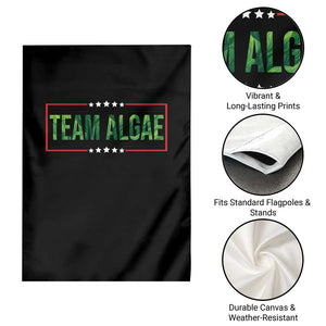 Team Algae Satire Garden Flag Funny Lincoln Memorial Reflecting Pool Meme Parody TS02 Print Your Wear
