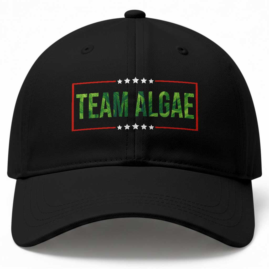 Team Algae Satire Baseball Cap Funny Lincoln Memorial Reflecting Pool Meme Parody TS02 Print Your Wear