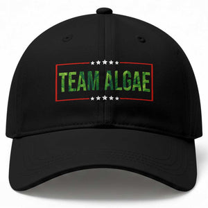 Team Algae Satire Baseball Cap Funny Lincoln Memorial Reflecting Pool Meme Parody TS02 Print Your Wear