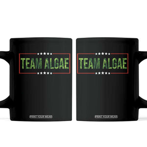 Team Algae Satire Coffee Mug Funny Lincoln Memorial Reflecting Pool Meme Parody TS02 Black Print Your Wear