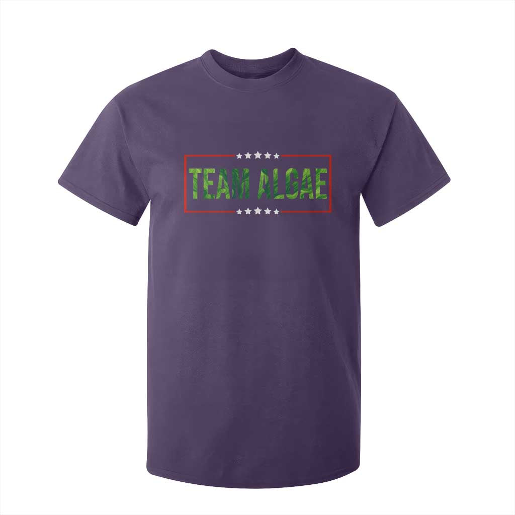 Team Algae Satire T Shirt For Kid Funny Lincoln Memorial Reflecting Pool Meme Parody TS02 Purple Print Your Wear