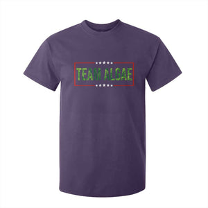 Team Algae Satire T Shirt For Kid Funny Lincoln Memorial Reflecting Pool Meme Parody TS02 Purple Print Your Wear