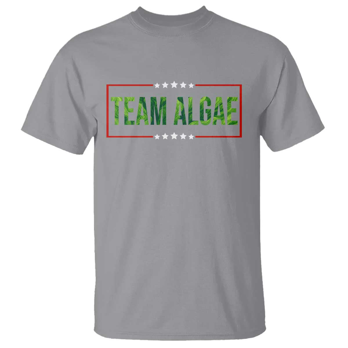 Team Algae Satire T Shirt Funny Lincoln Memorial Reflecting Pool Meme Parody TS02 Sport Gray Print Your Wear