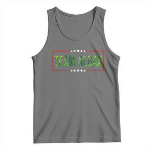 Team Algae Satire Tank Top Funny Lincoln Memorial Reflecting Pool Meme Parody TS02 Black Heather Print Your Wear