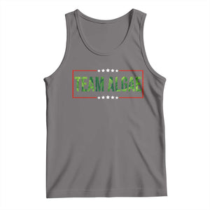 Team Algae Satire Tank Top Funny Lincoln Memorial Reflecting Pool Meme Parody TS02 Deep Heather Print Your Wear