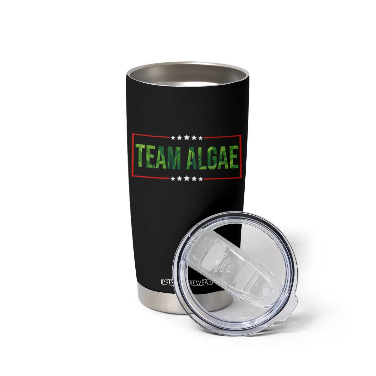 Team Algae Satire Tumbler Cup Funny Lincoln Memorial Reflecting Pool Meme Parody TS02 Print Your Wear