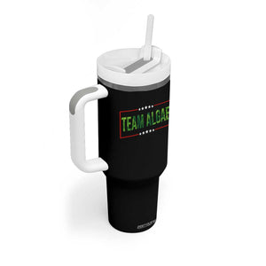 Team Algae Satire Tumbler With Handle Funny Lincoln Memorial Reflecting Pool Meme Parody TS02 Print Your Wear