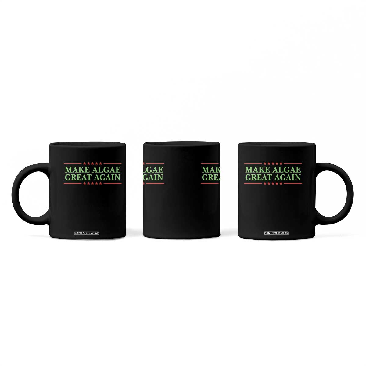 Make Algae Great Again Retro Coffee Mug Funny Lincoln Memorial Reflecting Pool Parody Meme TS02 Print Your Wear