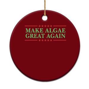 Make Algae Great Again Retro Ceramic Ornament Funny Lincoln Memorial Reflecting Pool Parody Meme TS02 1pc Red Print Your Wear