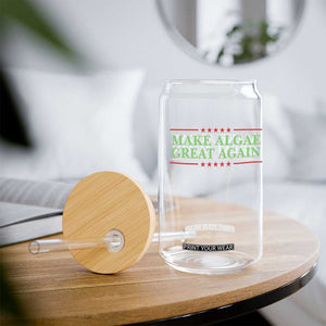 Make Algae Great Again Retro Glass Can Funny Lincoln Memorial Reflecting Pool Parody Meme TS02 Print Your Wear