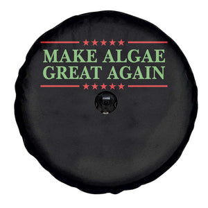 Make Algae Great Again Retro Spare Tire Cover Funny Lincoln Memorial Reflecting Pool Parody Meme TS02 Print Your Wear