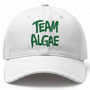 Team Algae Slime Dripping Style Graphic Baseball Cap Viral Lincoln Memorial Reflecting Pool Swamp Meme TS02 Print Your Wear