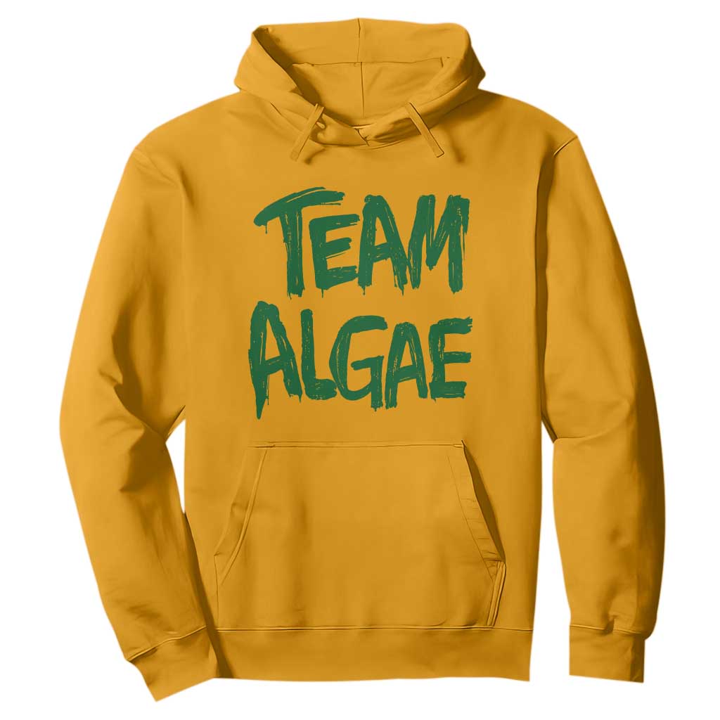 Team Algae Slime Dripping Style Graphic Hoodie Viral Lincoln Memorial Reflecting Pool Swamp Meme TS02 Gold Print Your Wear