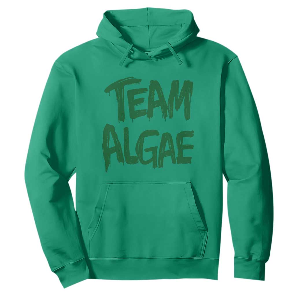 Team Algae Slime Dripping Style Graphic Hoodie Viral Lincoln Memorial Reflecting Pool Swamp Meme TS02 Irish Green Print Your Wear