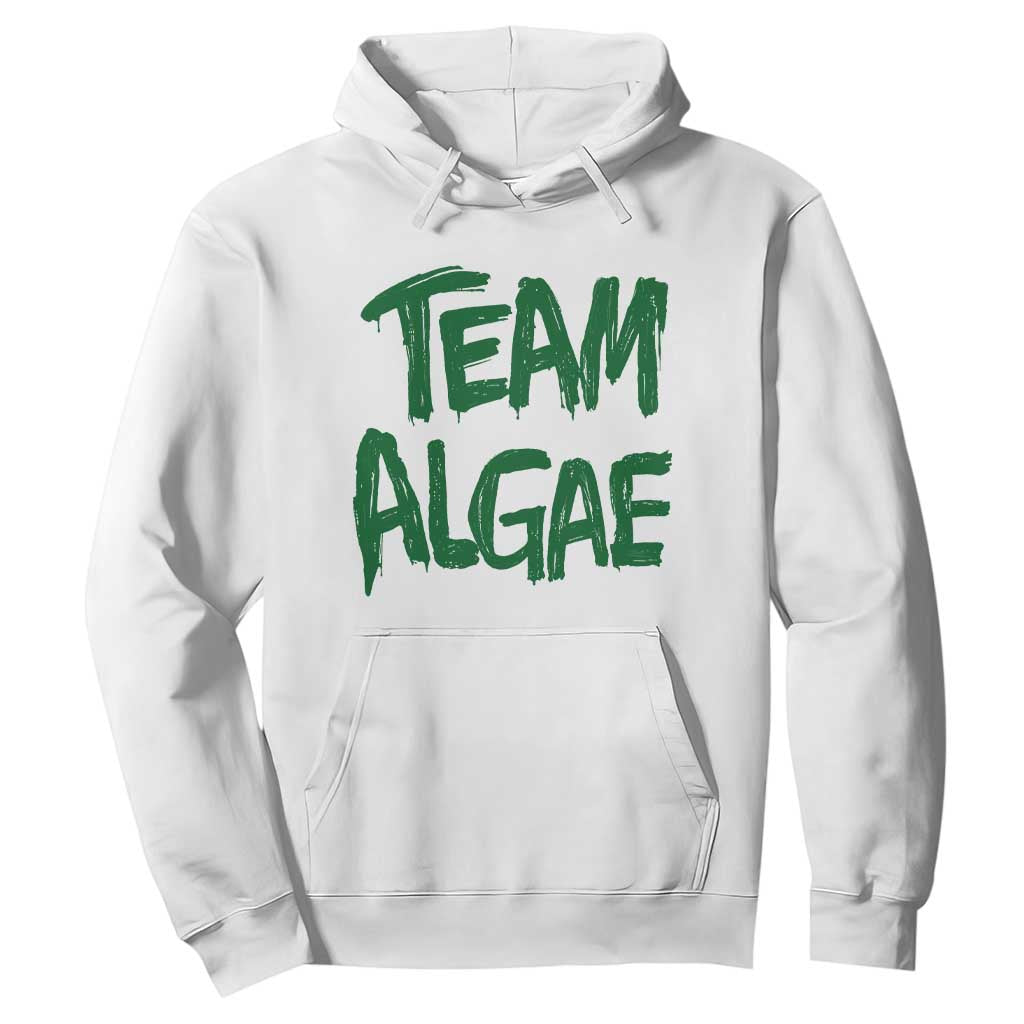 Team Algae Slime Dripping Style Graphic Hoodie Viral Lincoln Memorial Reflecting Pool Swamp Meme TS02 White Print Your Wear