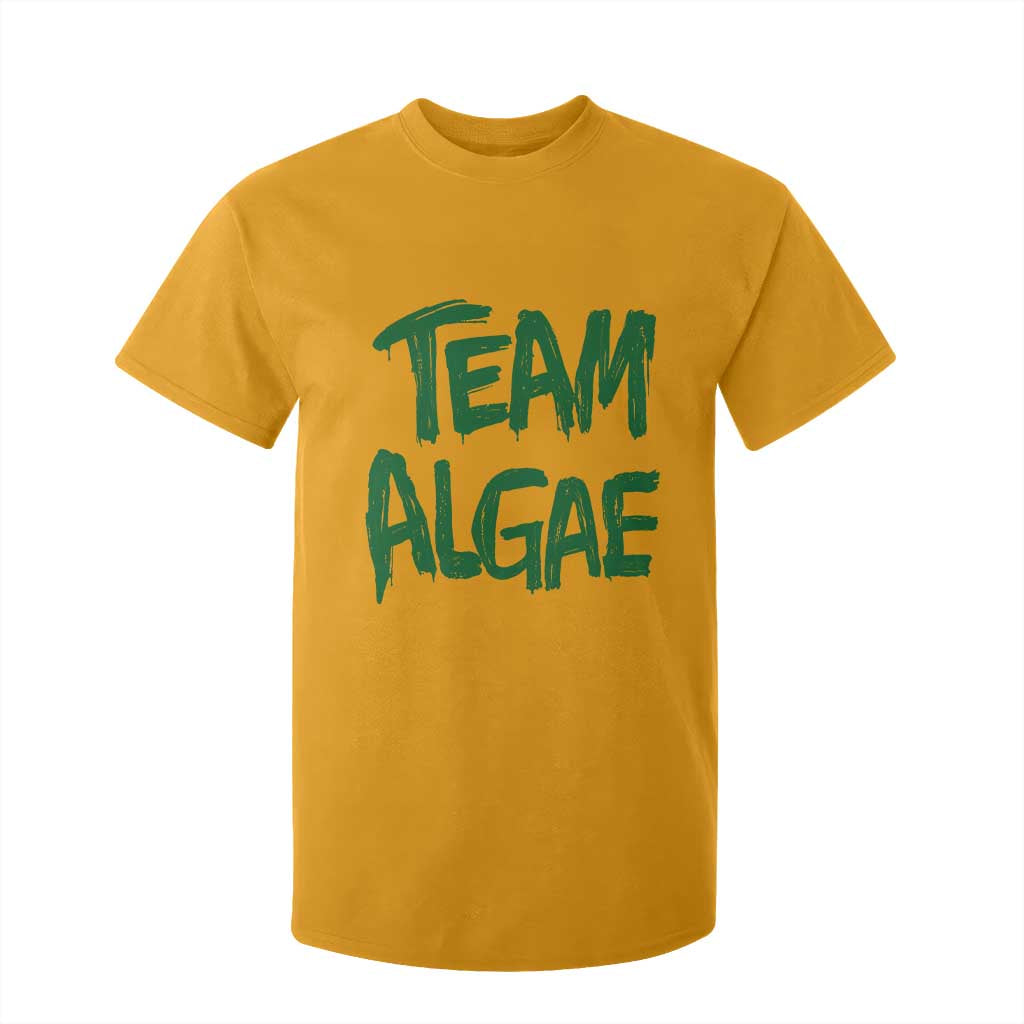 Team Algae Slime Dripping Style Graphic T Shirt For Kid Viral Lincoln Memorial Reflecting Pool Swamp Meme TS02 Gold Print Your Wear