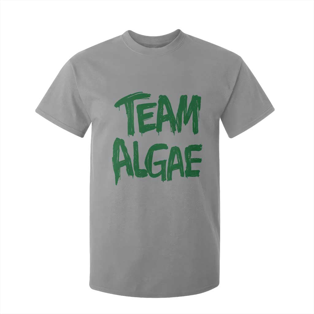 Team Algae Slime Dripping Style Graphic T Shirt For Kid Viral Lincoln Memorial Reflecting Pool Swamp Meme TS02 Sport Gray Print Your Wear