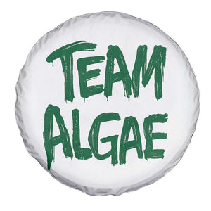 Team Algae Slime Dripping Style Graphic Spare Tire Cover Viral Lincoln Memorial Reflecting Pool Swamp Meme TS02 Print Your Wear