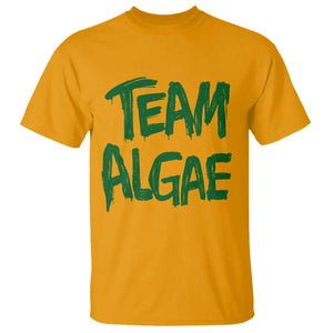 Team Algae Slime Dripping Style Graphic T Shirt Viral Lincoln Memorial Reflecting Pool Swamp Meme TS02 Gold Print Your Wear
