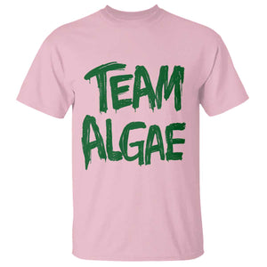Team Algae Slime Dripping Style Graphic T Shirt Viral Lincoln Memorial Reflecting Pool Swamp Meme TS02 Light Pink Print Your Wear