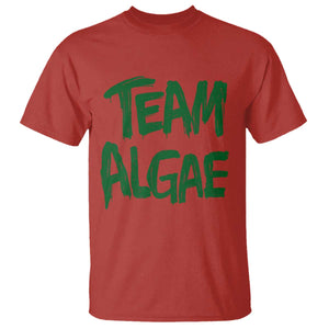 Team Algae Slime Dripping Style Graphic T Shirt Viral Lincoln Memorial Reflecting Pool Swamp Meme TS02 Red Print Your Wear