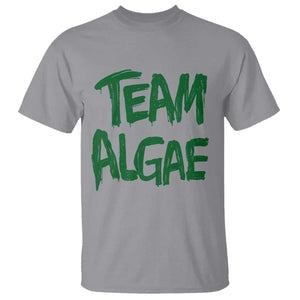 Team Algae Slime Dripping Style Graphic T Shirt Viral Lincoln Memorial Reflecting Pool Swamp Meme TS02 Sport Gray Print Your Wear