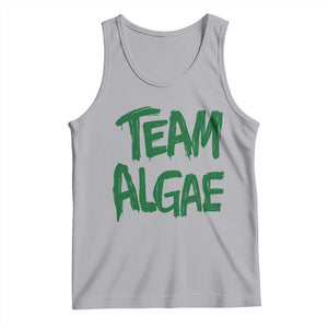Team Algae Slime Dripping Style Graphic Tank Top Viral Lincoln Memorial Reflecting Pool Swamp Meme TS02 Athletic Heather Print Your Wear
