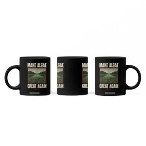 Make Algae Great Again Funny DC Slamp Slime Parody Coffee Mug Washington Monument Reflecting Pool Vintage Photo TS02 Print Your Wear