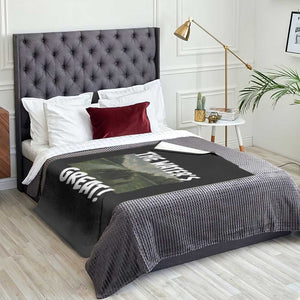 The Water is Great Swamp Monster Reflecting Pool Throw Blanket Funny Washington DC Algae Creature Meme TS02 Print Your Wear