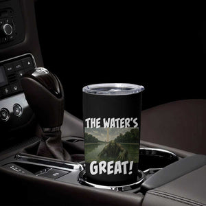 The Water is Great Swamp Monster Reflecting Pool Tumbler Cup Funny Washington DC Algae Creature Meme TS02 Print Your Wear