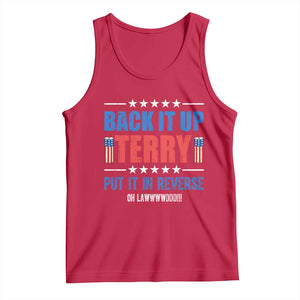 Back It Up Terry Put It In Reverse Oh Lawd Tank Top Funny 4th of July Fireworks Patriotic TS02 Red Print Your Wear