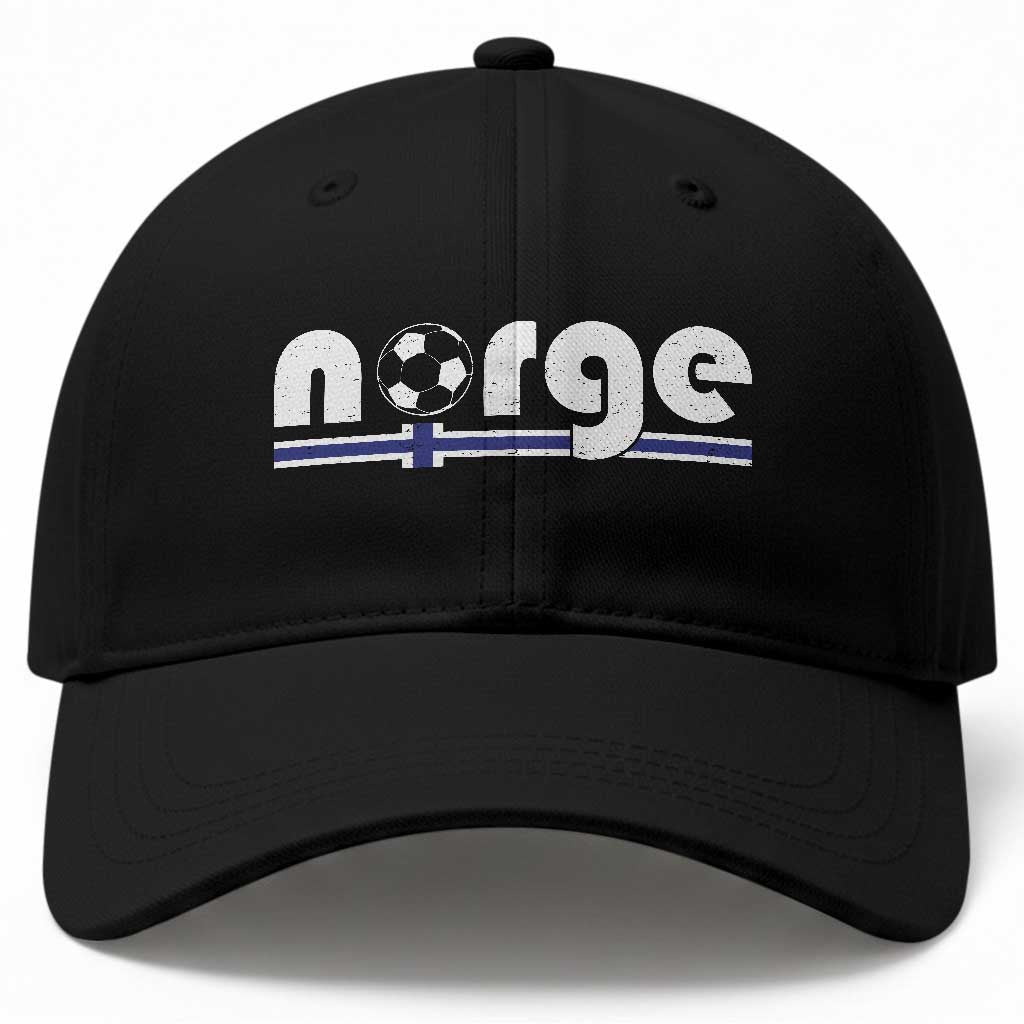 Vintage Norge Norway Flag Norwegian Pride Baseball Cap Soccer Lover Football Fans Support TS02 Print Your Wear