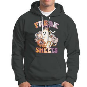 Funny Freak In The Sheet Spooky Boo Sheets Ghost Halloween Hoodie TS02 Printyourwear