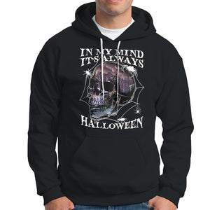 In My Mind It's Always Halloween Scary Night Skull Halloween Hoodie TS02 Purple Printyourwear