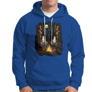 Cute Boo Spooky Ghost Camping In The Forest Gothic Halloween Hoodie TS02 Printyourwear