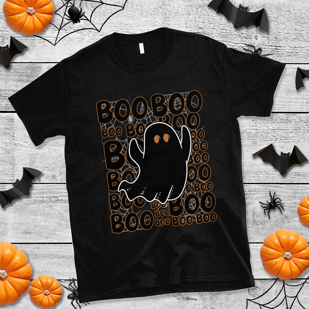 Spooky Boo Boo Ghost Scary Night Halloween Costume T Shirt TS02 Purple Printyourwear