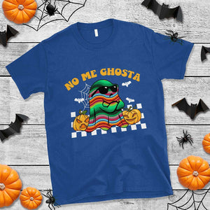 Mexican Ghost T Shirt No Me Ghosta Funny Halloween Ghost Retro Boo Sheet TS02 Royal Blue Print Your Wear