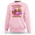 Breast Cancer Awareness Sweatshirt In October We Wear Pink And Watch Football Season Fall Vibe TS02 Light Pink Print Your Wear