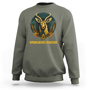 South Africa Rugby Sweatshirt Springboks Forever Stronger Together Go Bokke TS02 Printyourwear